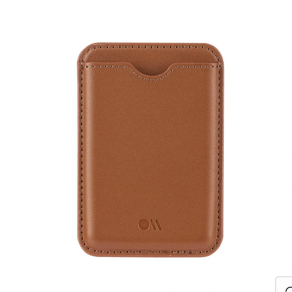 NWT Cognac Brown MagSafe Wallet MAGSAFE ACCESSORIES Money Credit Cards